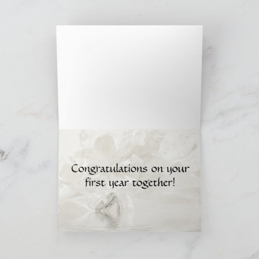 Eerste Sepia van het Jubileum Kaart (Binnen)