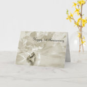 Eerste Sepia van het Jubileum Kaart (Gele Bloem)