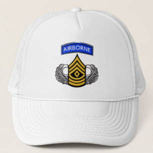 Eerste Sergeant 1SG Airborne Trucker Hoed Pet