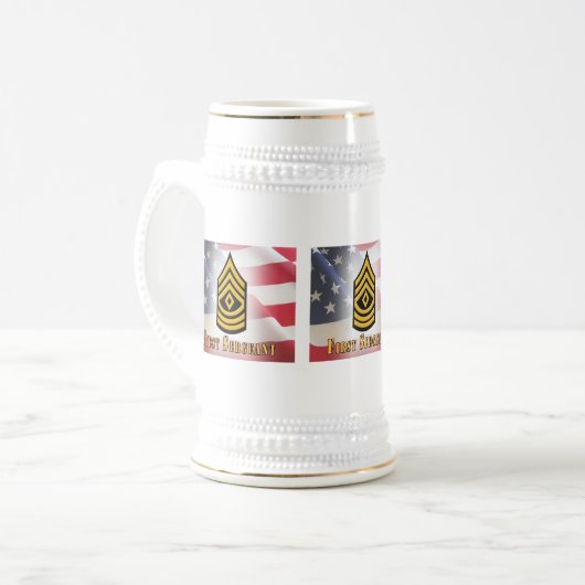 Eerste Sergeant van het bedrijf Bierpul (Voorkant links)