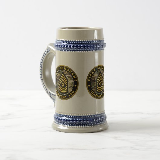 Eerste Sergeant van het Kompagnie 1SG Bierpul (Voorkant links)