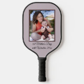 Eerste Sierkussen van moederdag foto Pickleball Paddle (Voorkant)