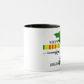 Eerste signaalbrigade Vietnam Veteran Coffee Mugs Mok (Midden)