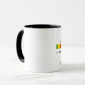 Eerste signaalbrigade Vietnam Veteran Coffee Mugs Mok (Voorkant links)