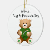 Eerste Sint-Patrick's Day Ornament (Links)