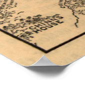 Eerste slag op Bull Run - Panoramiek in de burgero Poster (Hoek)