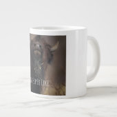 Eerste slok! grote koffiekop (Voorkant rechts)