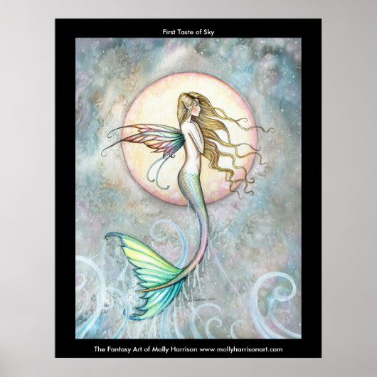 Eerste Smaak van Sky Large Poster (Voorkant)