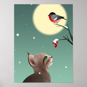 Eerste sneeuw poster