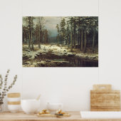 Eerste sneeuw poster (Keuken)