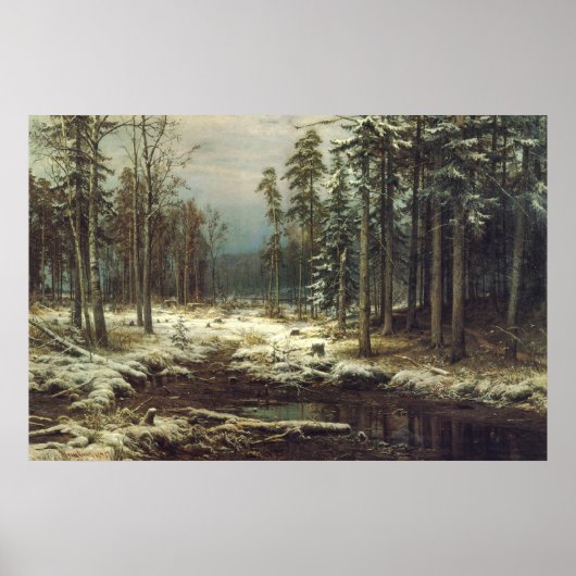 Eerste sneeuw poster (Voorkant)