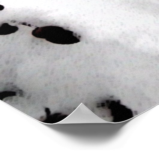 Eerste sneeuw poster (Hoek)