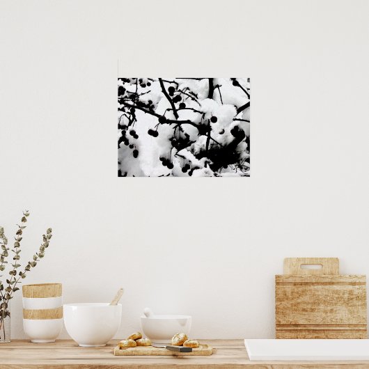 Eerste sneeuw poster (Keuken)