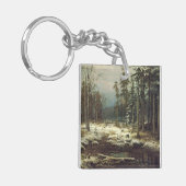 Eerste sneeuw sleutelhanger (Voorkant Links)