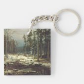 Eerste sneeuw sleutelhanger (Achterkant)