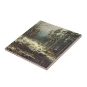 Eerste sneeuw tegeltje (Zijkant)