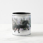 "Eerste sneeuwrun" Mok (Midden)