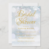 Eerste sneeuwvlokken vrijgezellenfeest kaart (Voorkant)