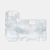 Eerste sneeuwvlokken WinterBaby shower Bedankdoosjes (Uitgevouwen)