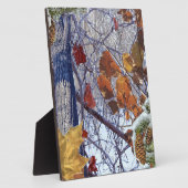 Eerste sneeuwwintercamouflage afdrukken fotoplaat (Zijkant)