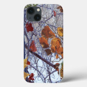 Eerste sneeuwwintercamouflage stijl Case-Mate iPhone case (Achterkant)