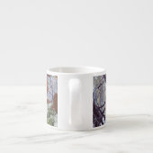 Eerste sneeuwwintercamouflage stijl espresso kop (Achterkant)