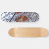 Eerste sneeuwwintercamouflage stijl persoonlijk skateboard (Horizontaal)