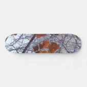 Eerste sneeuwwintercamouflage stijl persoonlijk skateboard (Horizontaal)