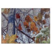 Eerste sneeuwwintercamouflage stijl snijplank (Voorkant)