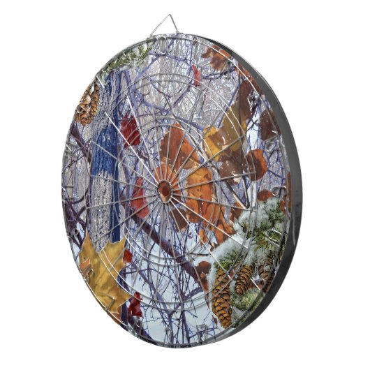 Eerste sneeuwwintercampagne dartbord (Voorkant Rechts)