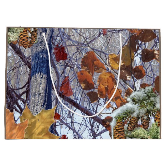 Eerste sneeuwwintercampagne groot cadeauzakje (Achterkant)