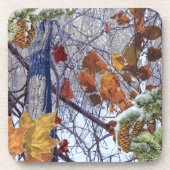 Eerste sneeuwwintercampagne onderzetter (Voorkant)