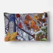 Eerste sneeuwwinterscène Camouflage schilderen Etui (Achterkant)