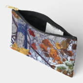 Eerste sneeuwwinterscène Camouflage schilderen Etui (Open)