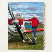 Eerste solo eenvoudig vliegtuig, gepersonaliseerde planner (Achterkant)