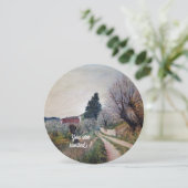 EERSTE SPRING IN TUSCANY LANDSCAPE KAART (Staand voorkant)