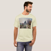 EERSTE SPRING IN TUSCANY LANDSCAPE T-SHIRT (Voorkant volledig)