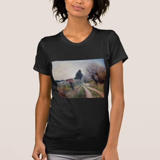 EERSTE SPRING IN TUSCANY T-SHIRT (Voorkant)