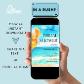 Eerste Spritz Amalfi Beach Cocktail Vrijgezellenfe Kaart