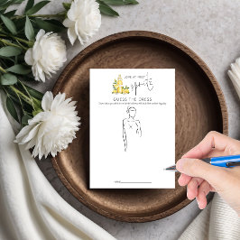 Eerste Spritz Guess Jurk Vrijgezellenfeest Game Ka Kaart