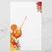 Eerste Spritz Liefde Etiquette Bijlagekaart (Achterkant)