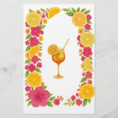 Eerste Spritz Liefde Etiquette Bijlagekaart (Achterkant)