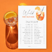 Eerste Spritz Vrijgezellenfeest Zou ze liever spel