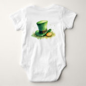 Eerste St. Patrick's Dag voor Kleine Schatzoekers Romper (Achterkant)
