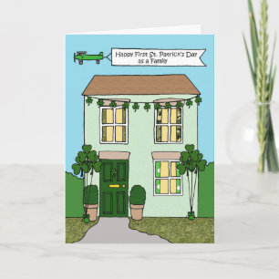 Eerste St. Patrick's Day als gezin Kaart