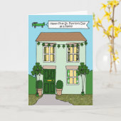 Eerste St. Patrick's Day als gezin Kaart (Gele Bloem)