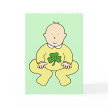 Eerste St. Patrick's Day voor een Baby