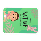 Eerste stapjes van de baby magneet (Horizontaal)