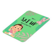 Eerste stapjes van de baby magneet (Linkerzijde)