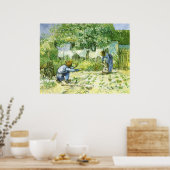 Eerste stappen 1890 Vincent van Gogh (1853-1890) Poster (Keuken)